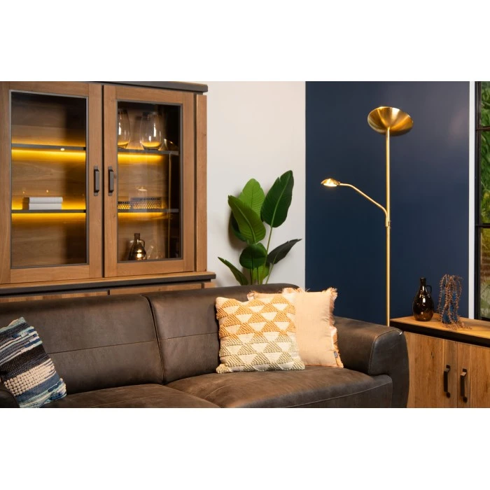 Lucide ZENITH Deckenfluter LED Messing, Gold, 1-flammig 5 Lucide ZENITH Deckenfluter LED Messing, Gold, 1-flammig – Bild 5