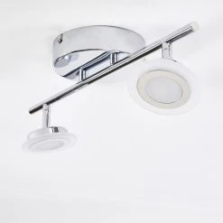 Hofstein Lucy Deckenspot LED Chrom, 2-flammig, Fernbedienung, Farbwechsler -LED Leuchten Verkäufe 2022 lucy deckenspot h3268353 14