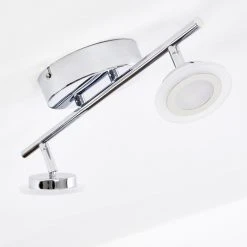 Hofstein Lucy Deckenspot LED Chrom, 2-flammig, Fernbedienung, Farbwechsler -LED Leuchten Verkäufe 2022 lucy deckenspot h3268353 15