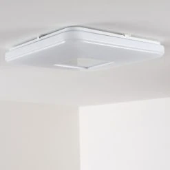 Hofstein Lumsden Deckenleuchte LED Grau, 1-flammig, Fernbedienung -LED Leuchten Verkäufe 2022 lumsden deckenleuchte h3008751 11