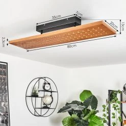 Hofstein Luturula Deckenleuchte LED Schwarz, 1-flammig -LED Leuchten Verkäufe 2022 luturula deckenleuchte h3437315 3