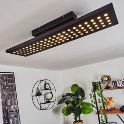 Hofstein Luturula Deckenleuchte LED Schwarz, 1-flammig -LED Leuchten Verkäufe 2022 luturula deckenleuchte h3437322 10