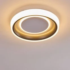 Hofstein Mackay Deckenleuchte LED Anthrazit, Wei&szlig;, 1-flammig -LED Leuchten Verkäufe 2022 mackay deckenleuchte h3325773 10