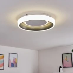 Hofstein Mackay Deckenleuchte LED Anthrazit, Wei&szlig;, 1-flammig -LED Leuchten Verkäufe 2022 mackay deckenleuchte h3325773 6