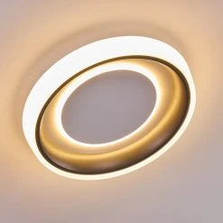 Hofstein Mackay Deckenleuchte LED Anthrazit, Wei&szlig;, 1-flammig -LED Leuchten Verkäufe 2022 mackay deckenleuchte h3325773 7