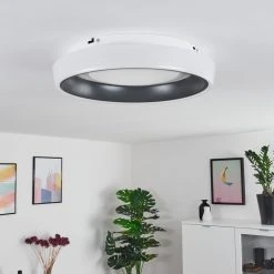 Hofstein Mackay Deckenleuchte LED Anthrazit, Wei&szlig;, 1-flammig -LED Leuchten Verkäufe 2022 mackay deckenleuchte h3325773 9