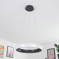 Hofstein Mackay Deckenleuchte LED Anthrazit, Wei&szlig;, 1-flammig, Fernbedienung -LED Leuchten Verkäufe 2022 mackay deckenleuchte h3326251 15