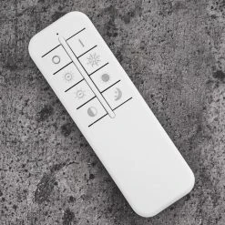 Hofstein Mackay Deckenleuchte LED Anthrazit, Wei&szlig;, 1-flammig, Fernbedienung -LED Leuchten Verkäufe 2022 mackay deckenleuchte h3326251 16