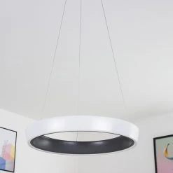 Hofstein Mackay Deckenleuchte LED Anthrazit, Wei&szlig;, 1-flammig, Fernbedienung -LED Leuchten Verkäufe 2022 mackay deckenleuchte h3326251 6