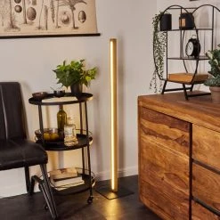 Hofstein Madou Stehleuchte LED Schwarz, Naturfarben, 1-flammig -LED Leuchten Verkäufe 2022 madou stehleuchte h3445938 10