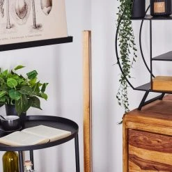 Hofstein Madou Stehleuchte LED Schwarz, Naturfarben, 1-flammig -LED Leuchten Verkäufe 2022 madou stehleuchte h3445938 11