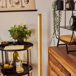 Hofstein Madou Stehleuchte LED Schwarz, Naturfarben, 1-flammig -LED Leuchten Verkäufe 2022 madou stehleuchte h3445938 6