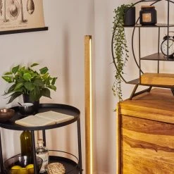 Hofstein Madou Stehleuchte LED Schwarz, Naturfarben, 1-flammig -LED Leuchten Verkäufe 2022 madou stehleuchte h3445938 8