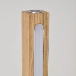 Hofstein Madou Stehleuchte LED Wei&szlig;, Holz hell, 1-flammig -LED Leuchten Verkäufe 2022 madou stehleuchte h3564561 2