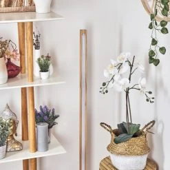 Hofstein Madou Stehleuchte LED Wei&szlig;, Holz hell, 1-flammig -LED Leuchten Verkäufe 2022 madou stehleuchte h3564561 4