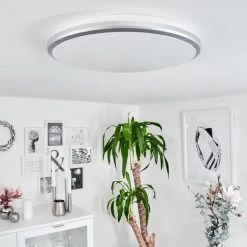 Hofstein Magdala Deckenpanel LED Wei&szlig;, 1-flammig, Fernbedienung -LED Leuchten Verkäufe 2022 magdala deckenpanel h3562352 4