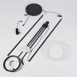 Hofstein Mairoa Deckenfluter LED Schwarz, 2-flammig -LED Leuchten Verkäufe 2022 mairoa deckenfluter h3385333 4