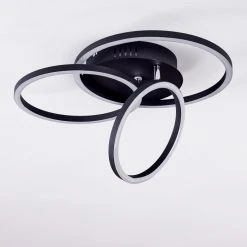 Hofstein Malanie Deckenleuchte LED Schwarz, 1-flammig -LED Leuchten Verkäufe 2022 malanie deckenleuchte h3380987 13