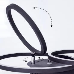 Hofstein Malanie Deckenleuchte LED Schwarz, 1-flammig -LED Leuchten Verkäufe 2022 malanie deckenleuchte h3380987 2