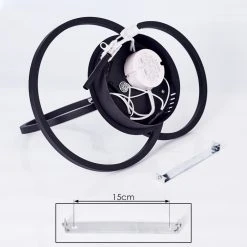 Hofstein Malanie Deckenleuchte LED Schwarz, 1-flammig -LED Leuchten Verkäufe 2022 malanie deckenleuchte h3380987 4