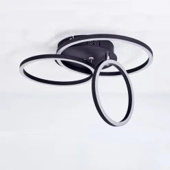 Hofstein Malanie Deckenleuchte LED Schwarz, 1-flammig -LED Leuchten Verkäufe 2022 malanie deckenleuchte h3380987 8