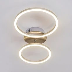 Hofstein Malanje Deckenleuchte LED Nickel-Matt, 2-flammig -LED Leuchten Verkäufe 2022 malanje deckenleuchte h3374818 10