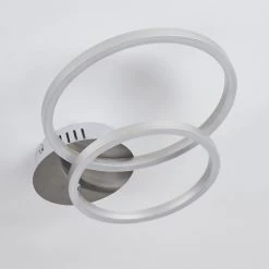 Hofstein Malanje Deckenleuchte LED Nickel-Matt, 2-flammig -LED Leuchten Verkäufe 2022 malanje deckenleuchte h3374818 11