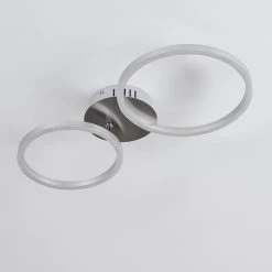 Hofstein Malanje Deckenleuchte LED Nickel-Matt, 2-flammig -LED Leuchten Verkäufe 2022 malanje deckenleuchte h3374818 16