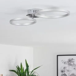 Hofstein Malanje Deckenleuchte LED Nickel-Matt, 2-flammig -LED Leuchten Verkäufe 2022 malanje deckenleuchte h3374818 9