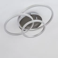 Hofstein Malanje Deckenleuchte LED Nickel-Matt, 3-flammig -LED Leuchten Verkäufe 2022 malanje deckenleuchte h3374825 12