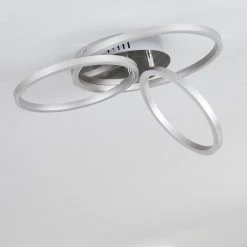 Hofstein Malanje Deckenleuchte LED Nickel-Matt, 3-flammig -LED Leuchten Verkäufe 2022 malanje deckenleuchte h3374825 14