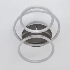 Hofstein Malanje Deckenleuchte LED Nickel-Matt, 3-flammig -LED Leuchten Verkäufe 2022 malanje deckenleuchte h3374825 3