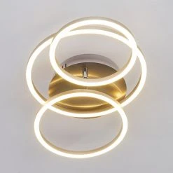 Hofstein Malanje Deckenleuchte LED Nickel-Matt, 3-flammig -LED Leuchten Verkäufe 2022 malanje deckenleuchte h3374825 7