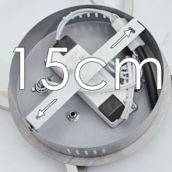 Hofstein Malanje Deckenleuchte LED Nickel-Matt, 4-flammig -LED Leuchten Verkäufe 2022 malanje deckenleuchte h3374849 15