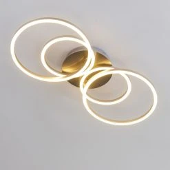 Hofstein Malanje Deckenleuchte LED Nickel-Matt, 4-flammig -LED Leuchten Verkäufe 2022 malanje deckenleuchte h3374849 4