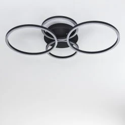 Hofstein Malanje Deckenleuchte LED Schwarz, 4-flammig -LED Leuchten Verkäufe 2022 malanje deckenleuchte h3374863 3