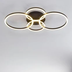 Hofstein Malanje Deckenleuchte LED Schwarz, 4-flammig -LED Leuchten Verkäufe 2022 malanje deckenleuchte h3374863 7