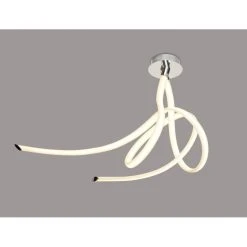 Mantra ARMONIA Deckenleuchte LED Chrom, Wei&szlig;, 1-flammig -LED Leuchten Verkäufe 2022 mantra armonia deckenleuchte 67202 2