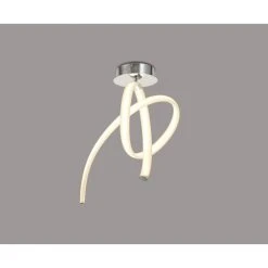 Mantra ARMONIA Deckenleuchte LED Chrom, Wei&szlig;, 1-flammig -LED Leuchten Verkäufe 2022 mantra armonia deckenleuchte 6724 2