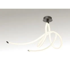 Mantra ARMONIA Deckenleuchte LED Grau, 1-flammig