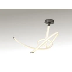 Mantra ARMONIA Deckenleuchte LED Grau, 1-flammig