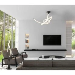 Mantra ARMONIA Deckenleuchte LED Grau, 1-flammig -LED Leuchten Verkäufe 2022 mantra armonia deckenleuchte 6791 2