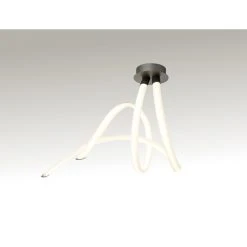 Mantra ARMONIA Deckenleuchte LED Grau, 1-flammig