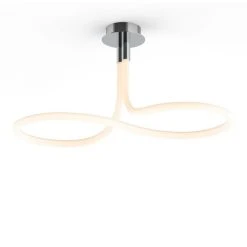 Mantra NUR LINE Deckenleuchte LED Chrom, Wei&szlig;, 1-flammig