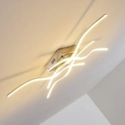 Hofstein Mapleton Deckenleuchte LED Nickel-Matt, 4-flammig -LED Leuchten Verkäufe 2022 mapleton deckenleuchte h3009574 10