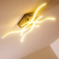 Hofstein Mapleton Deckenleuchte LED Nickel-Matt, 4-flammig -LED Leuchten Verkäufe 2022 mapleton deckenleuchte h3009581 14