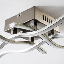 Hofstein Mapleton Deckenleuchte LED Nickel-Matt, 4-flammig -LED Leuchten Verkäufe 2022 mapleton deckenleuchte h3009581 3