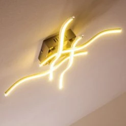 Hofstein Mapleton Deckenleuchte LED Nickel-Matt, 4-flammig -LED Leuchten Verkäufe 2022 mapleton deckenleuchte h3009581 8