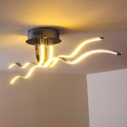 Hofstein Mapleton Deckenleuchte LED Chrom, 4-flammig -LED Leuchten Verkäufe 2022 mapleton deckenleuchte h3009611 11