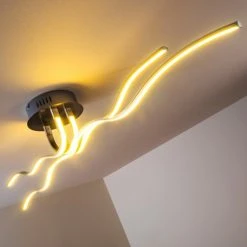 Hofstein Mapleton Deckenleuchte LED Chrom, 4-flammig -LED Leuchten Verkäufe 2022 mapleton deckenleuchte h3009611 12